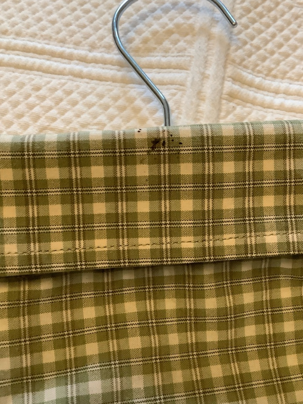 Foxfire Green Windowpane Short-Sleeve Button-Down Shirt - Picture 7 of 7